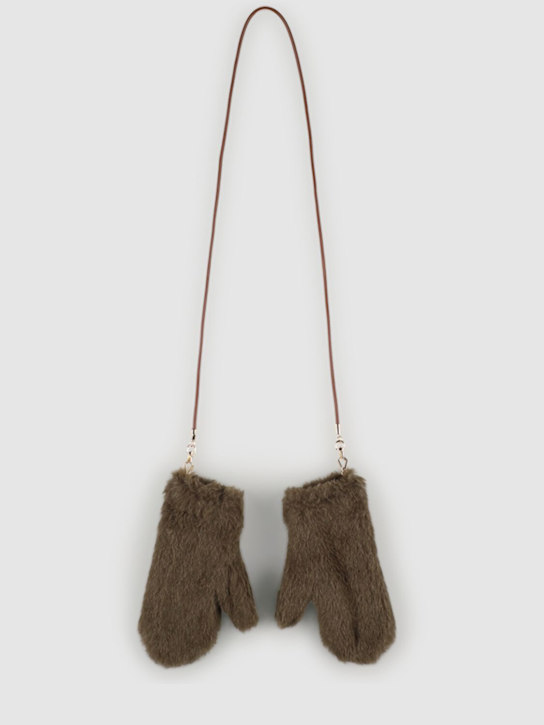 Luisaviaroma Guanti Ombrato Teddy LVR Exclusive