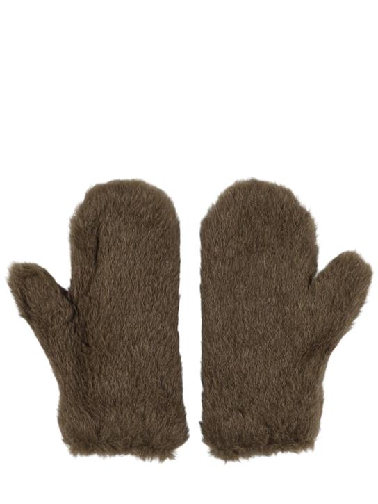 Luisaviaroma Guanti Ombrato Teddy LVR Exclusive