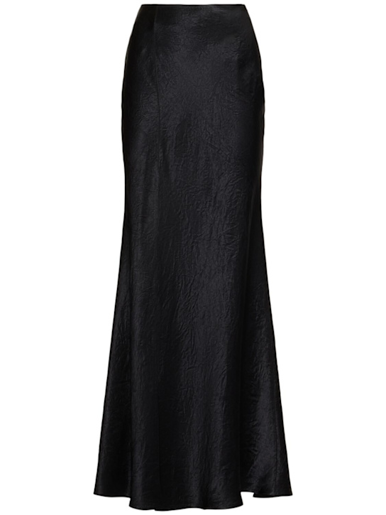 Luisaviaroma Harlow crinkled satin long skirt