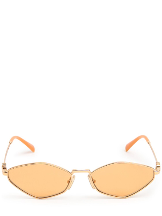 Luisaviaroma Hexagonal metal sunglasses
