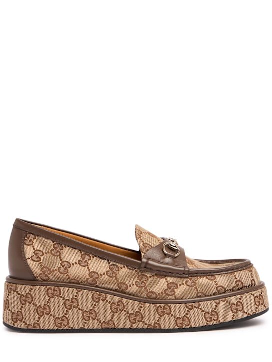 Luisaviaroma Ilde canvas loafers