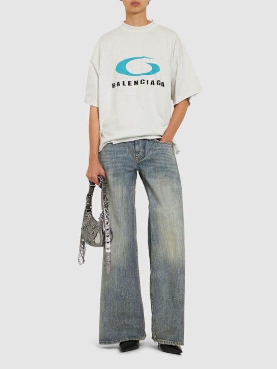 Luisaviaroma Jeans Baggy A Vita Bassa