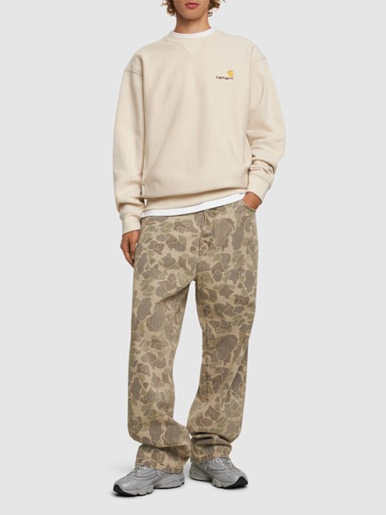 Luisaviaroma Jeans Camouflage Duck Landon In Denim