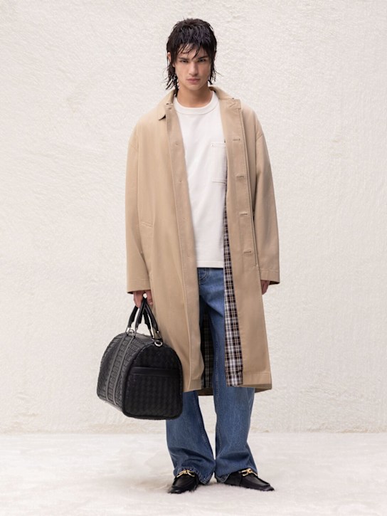 Luisaviaroma Jeans Cargo In Cotone Effetto Vintage