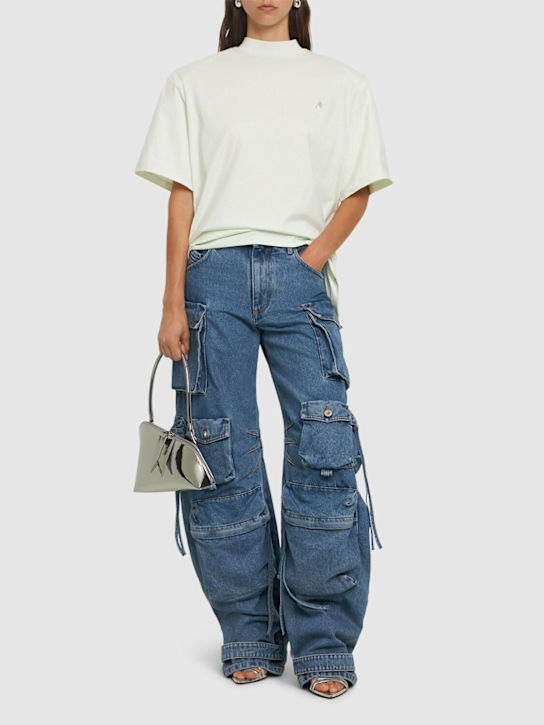 Luisaviaroma Jeans Cargo Larghi Vita Media