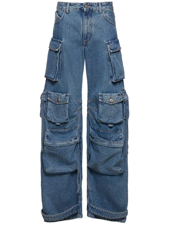 Luisaviaroma Jeans cargo larghi vita media