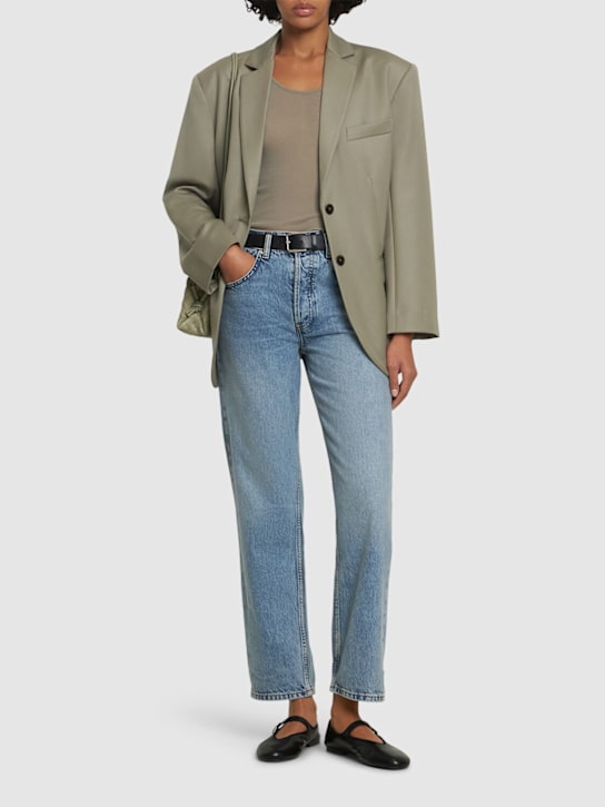 Luisaviaroma Jeans Dritti Benson Vita Alta