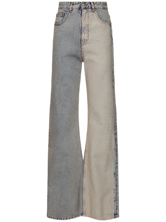 Luisaviaroma Jeans dritti vita media in cotone