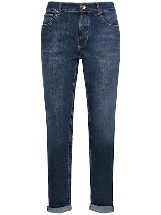 Luisaviaroma Jeans in denim di cotone stonewashed