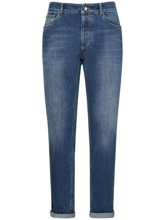 Luisaviaroma Jeans in denim di cotone stonewashed