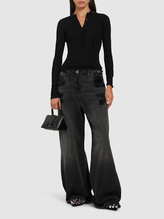 Luisaviaroma Jeans Larghi Vita Bassa