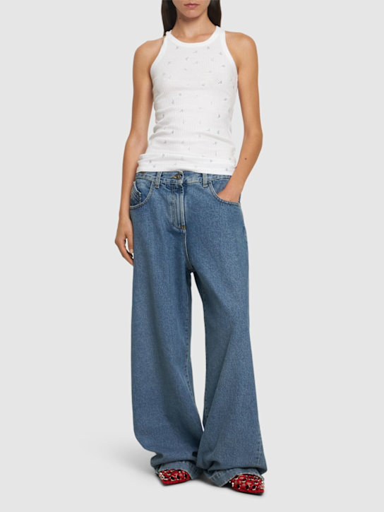 Luisaviaroma Jeans Larghi Vita Bassa