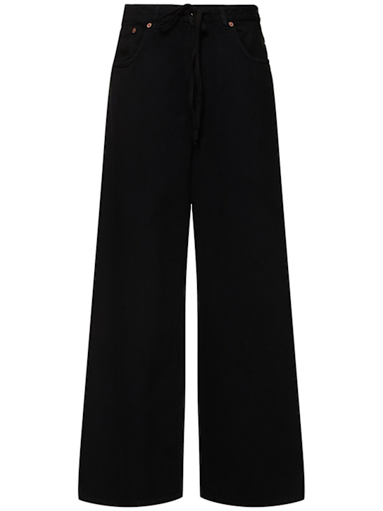 Luisaviaroma Jeans larghi vita media in denim