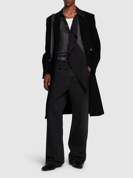 Luisaviaroma Jeans Olan Oversize In Cotone