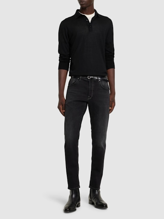 Luisaviaroma Jeans Regular Fit In Denim Di Cotone
