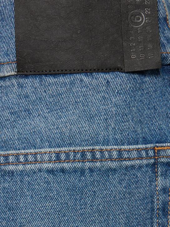 Luisaviaroma Jeans Rihanna Vita Alta In Denim