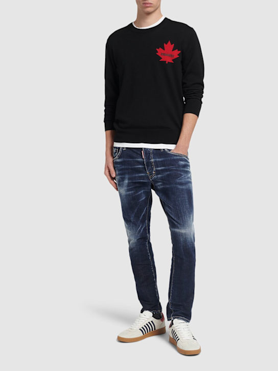 Luisaviaroma Jeans Skater In Denim Di Cotone
