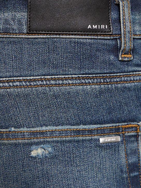 Luisaviaroma Jeans Stack In Denim Di Cotone 15cm