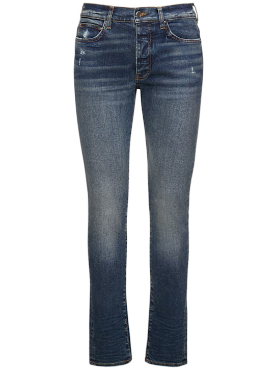 Luisaviaroma Jeans Stack in denim di cotone 15cm