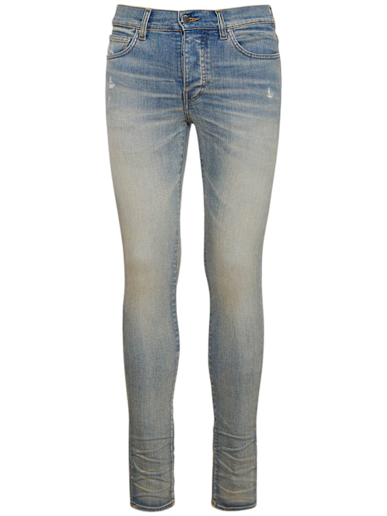 Luisaviaroma Jeans Stack in denim di cotone 15cm