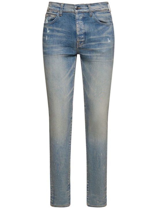 Luisaviaroma Jeans Stack in denim di cotone 15cm