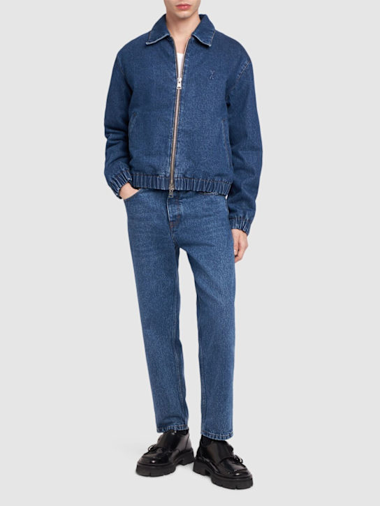 Luisaviaroma Jeans Tapered Fit In Denim Di Cotone