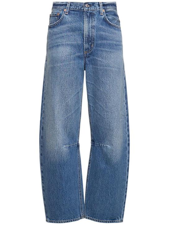 Luisaviaroma Jeans vita media Miro in denim
