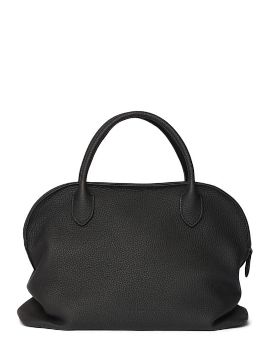 Luisaviaroma Kew bowling matte grained leather bag