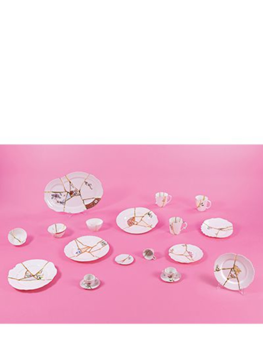 Luisaviaroma Kintsugi Porcelain Fruit Plate