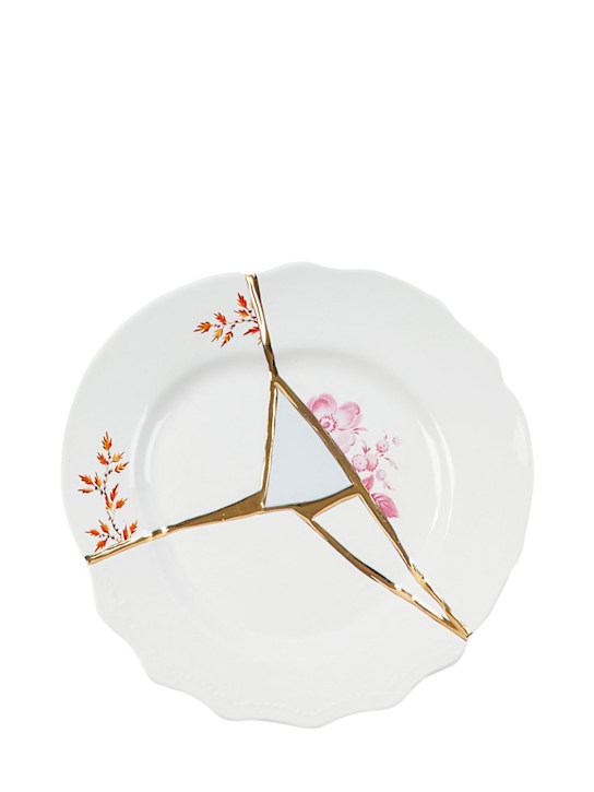 Luisaviaroma Kintsugi porcelain fruit plate