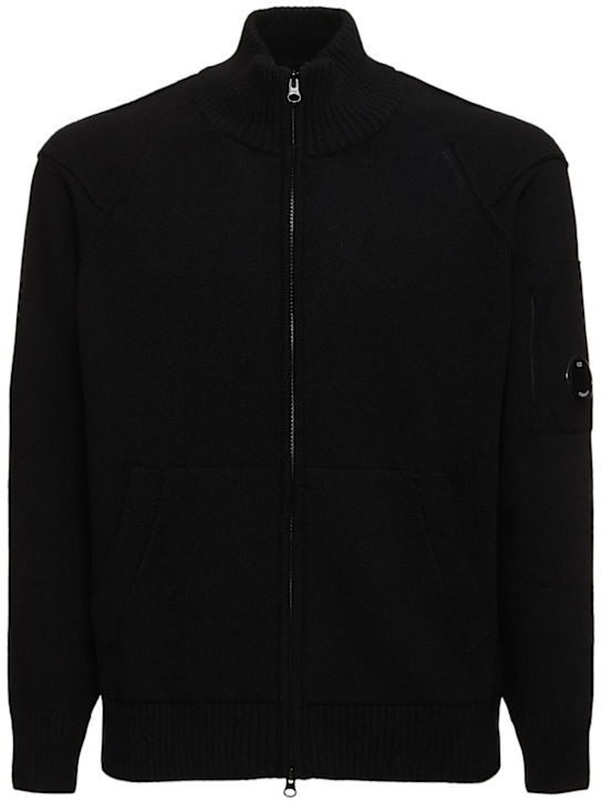 Luisaviaroma Lambswool GRS zipped cardigan