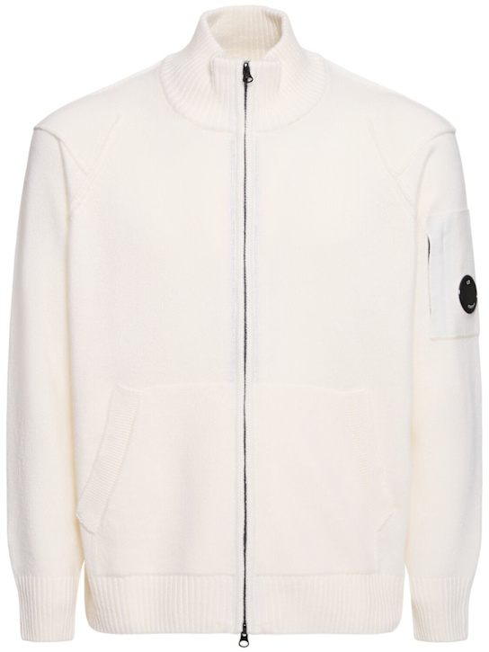 Luisaviaroma Lambswool GRS zipped cardigan