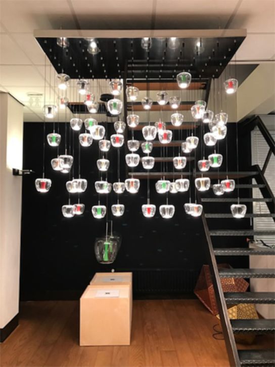 Luisaviaroma Lampada A Sospensione Apple Mood