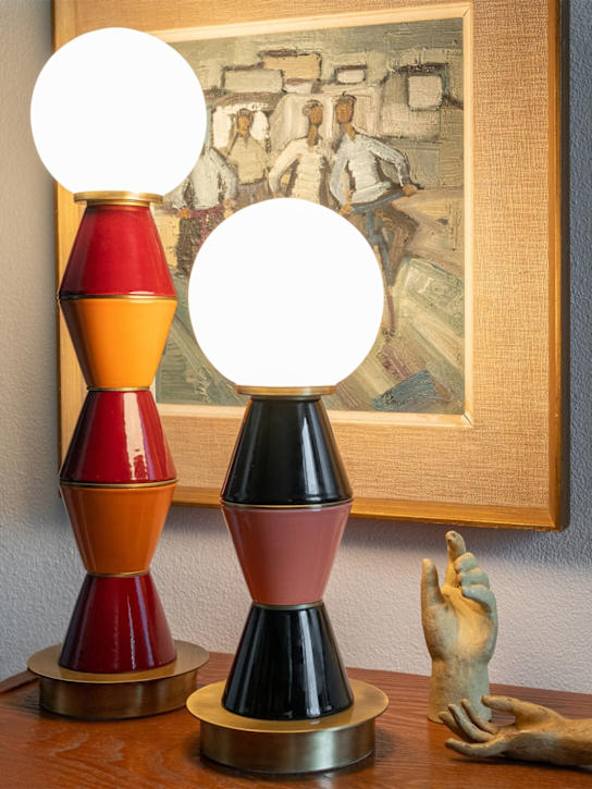 Luisaviaroma Lampada Da Tavolo Palm