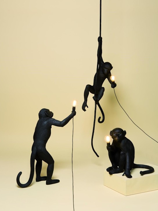 Luisaviaroma Lampada Da Tavolo Sitting Monkey