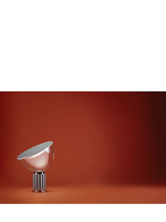 Luisaviaroma Lampada Da Tavolo Taccia Silver