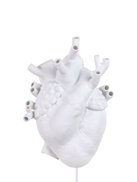 Luisaviaroma Lampada Heart in porcellana