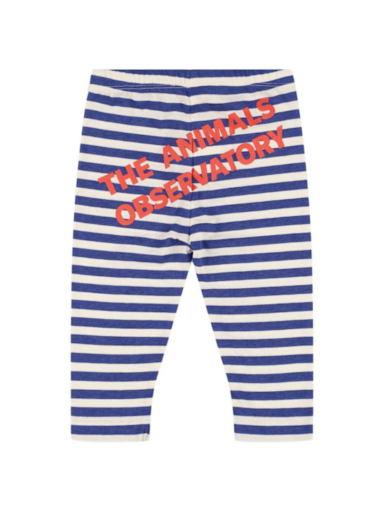 Luisaviaroma Leggings In Cotone Stampa Leopard