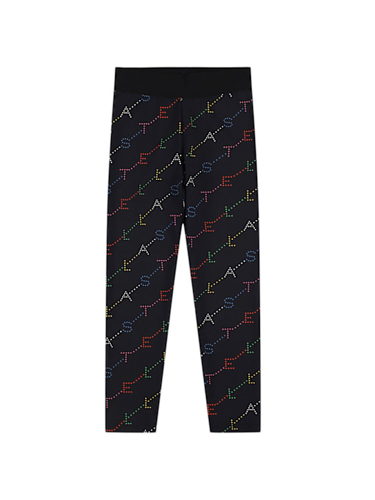Luisaviaroma Leggings in jersey di poly stampato
