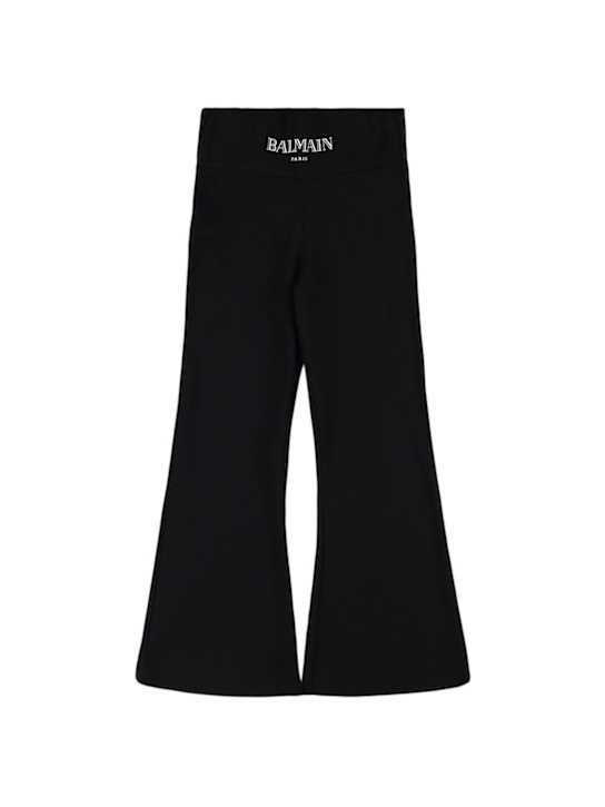 Luisaviaroma Leggings svasati in jersey di cotone