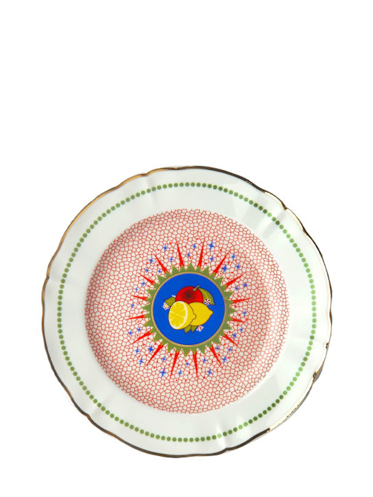 Luisaviaroma Lemon porcelain fruit plate