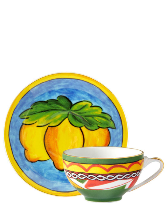 Luisaviaroma Limoni porcelain cup & saucer