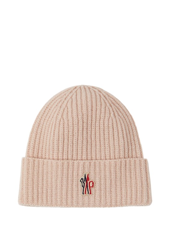 Luisaviaroma Logo virgin wool beanie