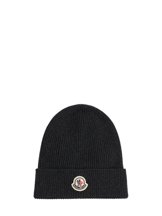 Luisaviaroma Logo virgin wool beanie