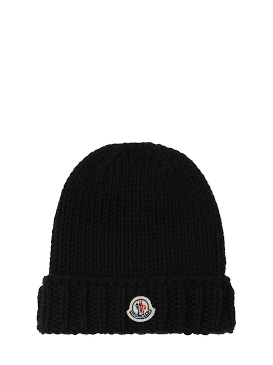 Luisaviaroma Logo virgin wool beanie