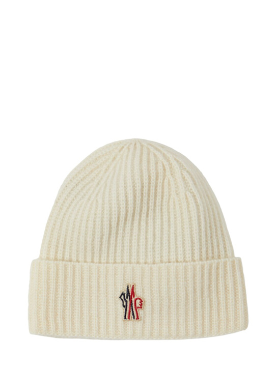 Luisaviaroma Logo virgin wool beanie