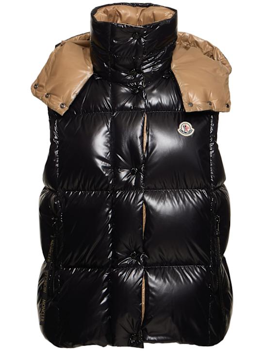 Luisaviaroma Luzule nylon laqué down vest