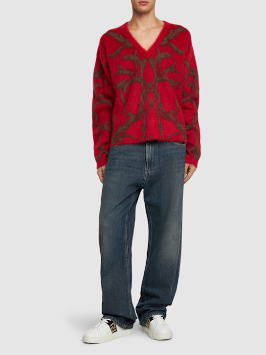 Luisaviaroma Maglia Barocco In Misto Lana