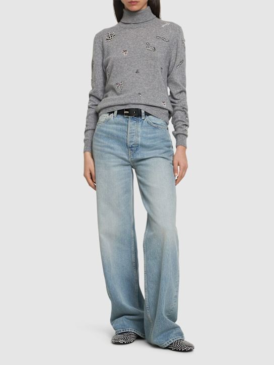 Luisaviaroma Maglia Collo Alto Con Ricami