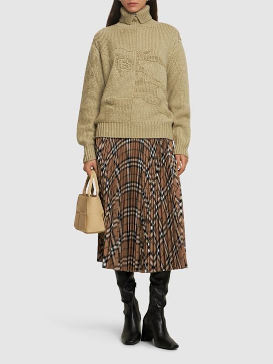 Luisaviaroma Maglia Collo Alto In Cashmere